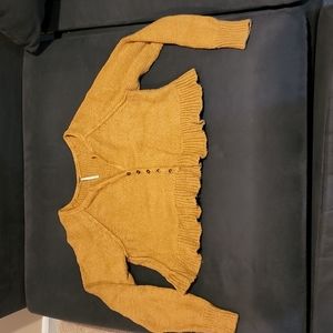 Free People Crop Cardigan-Used